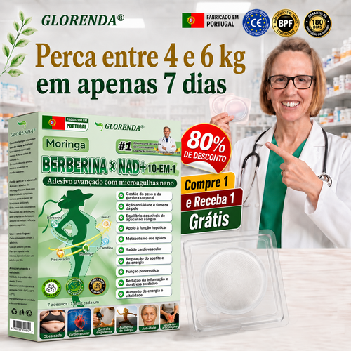 💖𝑳𝒐𝒋𝒂 𝑶𝒇𝒊𝒄𝒊𝒂𝒍 | 🌿 𝑮𝑳𝑶𝑹𝑬𝑵𝑫𝑨® 𝑴𝒐𝒓𝒊𝒏𝒈𝒂 · 𝑩𝒆𝒓𝒃𝒆𝒓𝒊𝒏𝒂 × 𝑵𝑨𝑫+ 𝑨𝒅𝒆𝒔𝒊𝒗𝒐 𝑨𝒗𝒂𝒏ç𝒂𝒅𝒐 𝑵𝒂𝒏𝒐 𝑴𝒊𝒄𝒓𝒐𝒏𝒆𝒆𝒅𝒍𝒆 10 𝒆𝒎 1(Apenas uma vez por dia, mudanças visíveis em 7 dias)  ✅ Para obesidade, pele flácida, diabetes, apneia do sono, problemas nas articulações e muito mais 👨‍⚕️