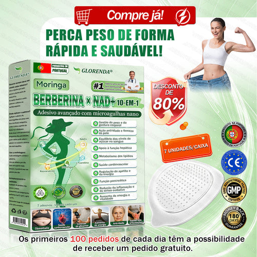 ✨𝑳𝒐𝒋𝒂 𝑶𝒇𝒊𝒄𝒊𝒂𝒍 | 🌿 𝑮𝑳𝑶𝑹𝑬𝑵𝑫𝑨® 𝑴𝒐𝒓𝒊𝒏𝒈𝒂 · 𝑩𝒆𝒓𝒃𝒆𝒓𝒊𝒏𝒂 × 𝑵𝑨𝑫+ 𝑨𝒅𝒆𝒔𝒊𝒗𝒐 𝑨𝒗𝒂𝒏ç𝒂𝒅𝒐 𝑵𝒂𝒏𝒐 𝑴𝒊𝒄𝒓𝒐𝒏𝒆𝒆𝒅𝒍𝒆 10 𝒆𝒎 1(Apenas uma vez por dia, mudanças visíveis em 7 dias)  ✅ Para obesidade, pele flácida, diabetes, apneia do sono, problemas nas articulações e muito mais 👨⚕️